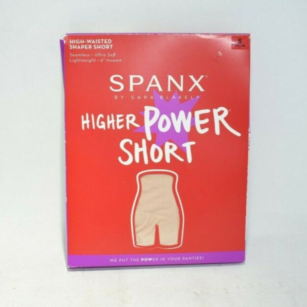 SPANX Women's Higher Power High-Waisted Small Nude